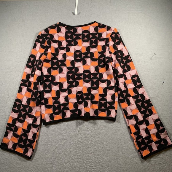 NWT Zara Geometric Jacquard Sweater Size S - Picture 8 of 8